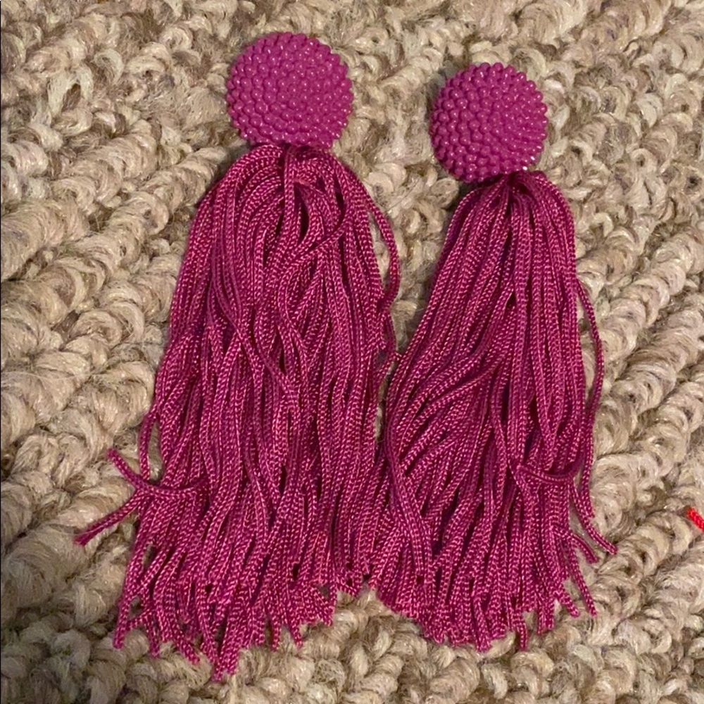 Tassel earrings!